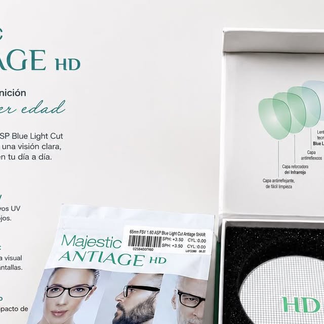 Vista previa de la publicación sobre Majestic Antiage HD 1.60